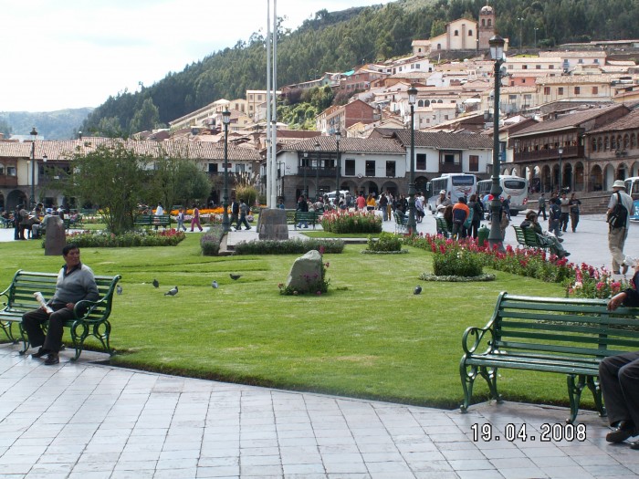 Plac deArmas w Cusco
