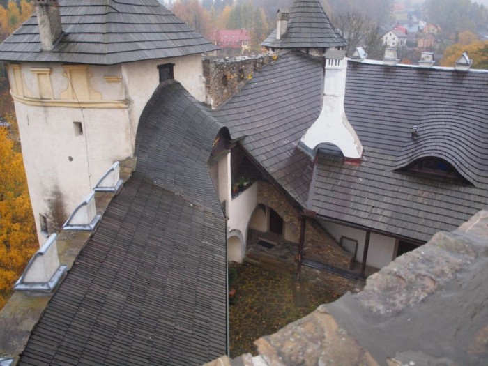 Dachy zamku
