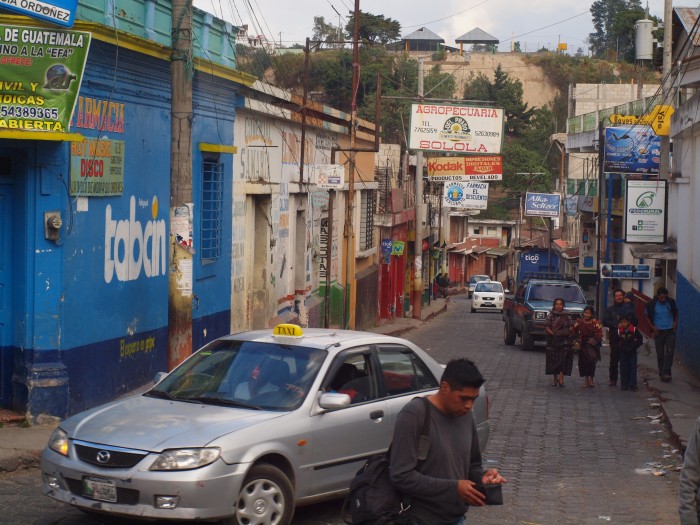 Ulica w Chichicastenango
