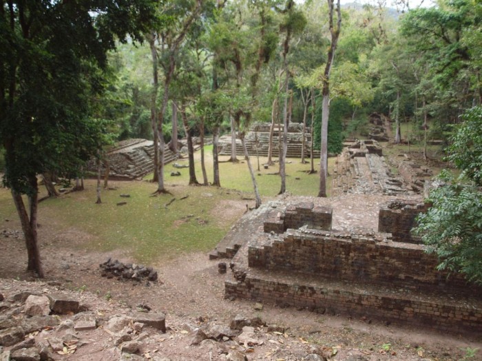 Ruiny Copan - cmentarz