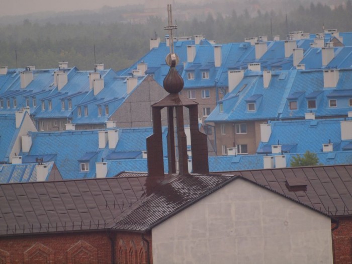 .Niebieskie osiedle w Olkuszu