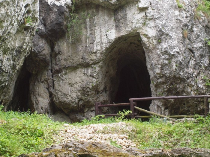 Wejście do Jaskini Wierzchowskiej