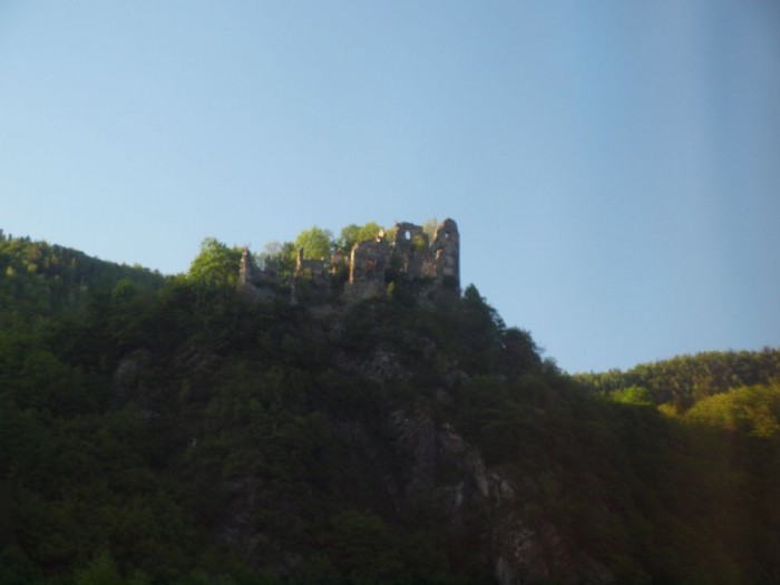 Ruiny zamku na Słowacji