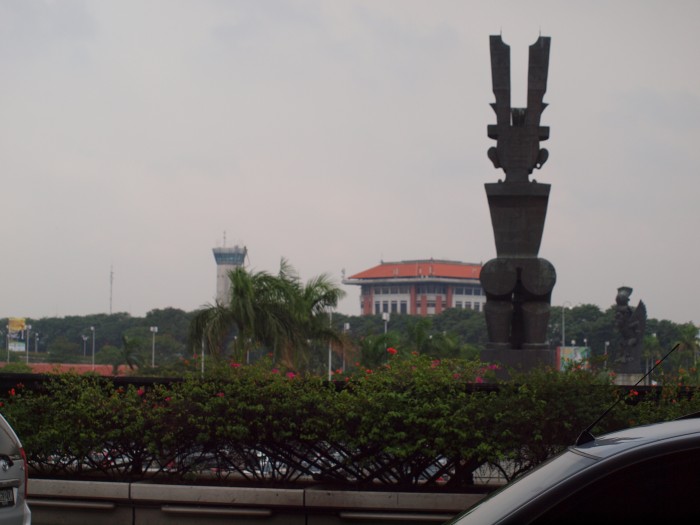 Lotnisko w Dżakarcie - stolica Indonezji