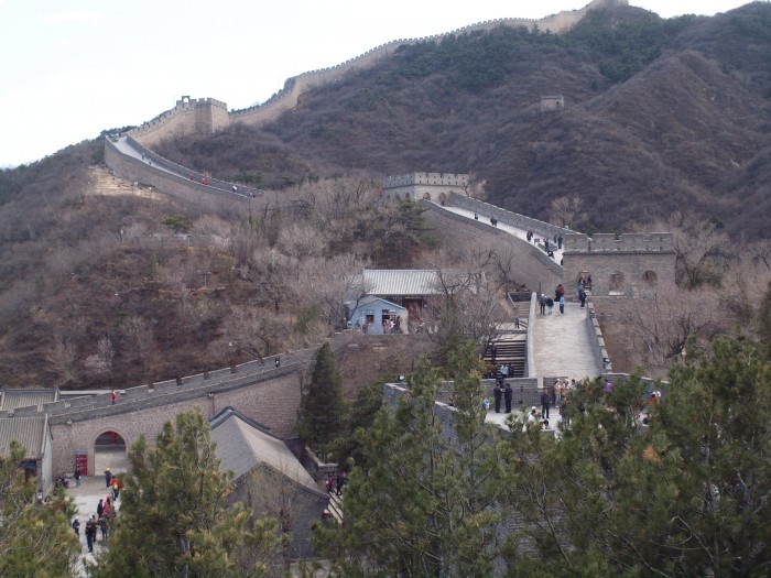 Mur i turyści