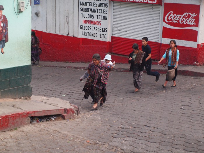 Ulica w Chichicastenango