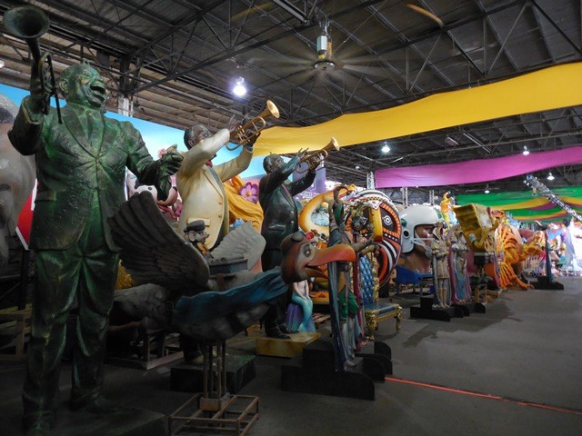 W muzeum Mardi Gras - nowoorleańskiego karnawału