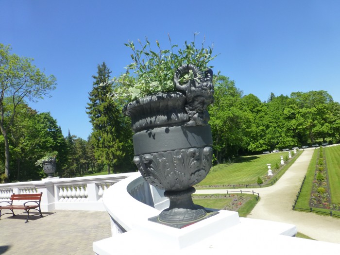 Pałac Tyszkiewiczów-ogród botaniczny