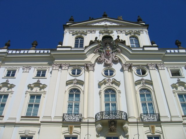 Siedziba prezydenta na terenie Zamku Praskiego
