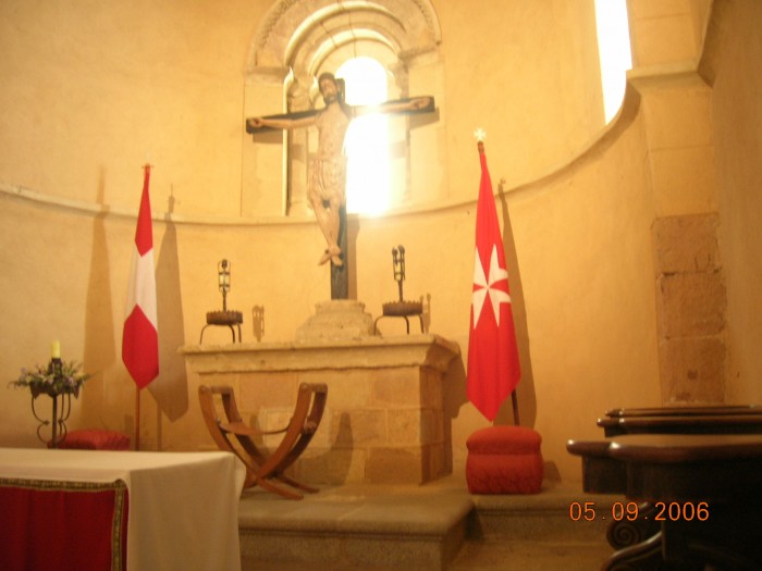 Kościół romański - Iglesia de Vera cruz